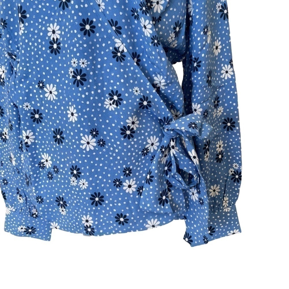 Talbots Faux Wrap Top, NWT - Picture 10 of 13